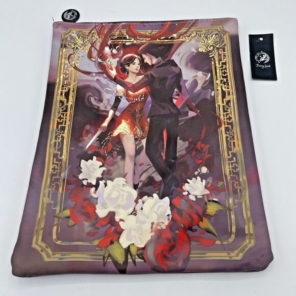 Fairyloot Book Sleeve New - TVD These Violent Delights Chloe Gong 12"x9" Purple - Picture 3 of 9